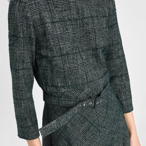 Zara Mini Tweed Dress - Picture 3 of 6